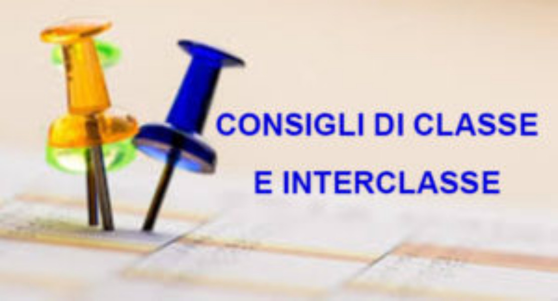 Consigli di interclasse/classe tecnica e giuridica