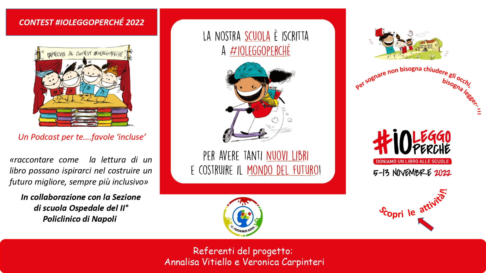 #IOLEGGOPERCHÉ   - Leggere per costruire un mo...