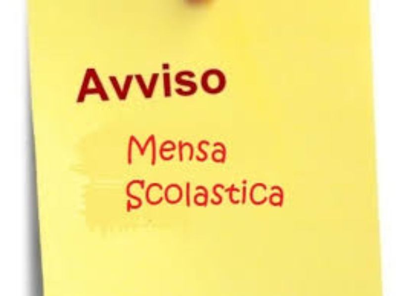 REFEZIONE SCOLASTICA a.s. 2020/2021
