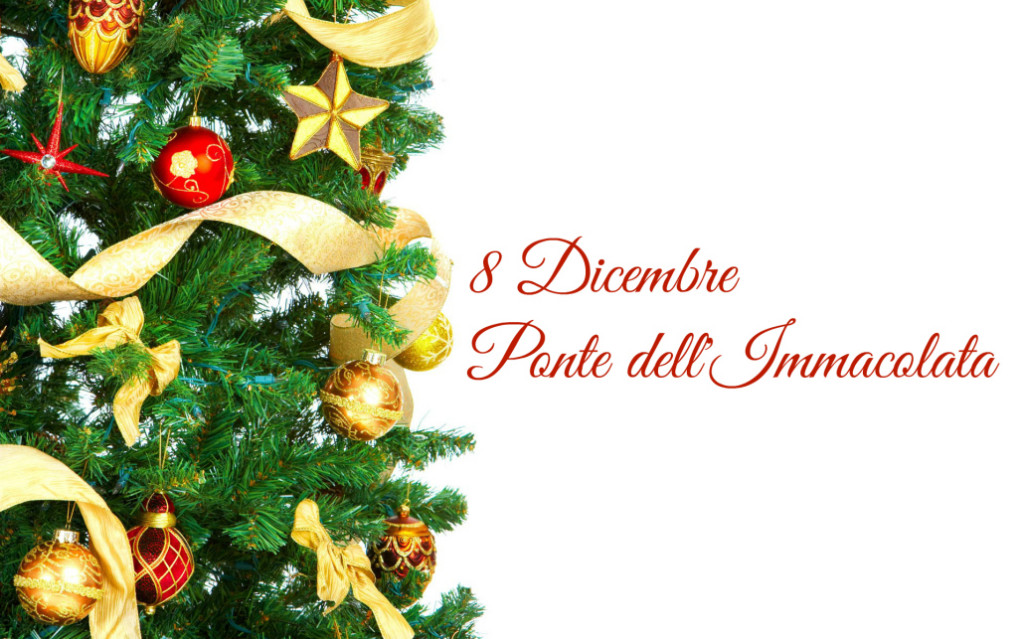 Ponte dell’Immacolata lunedì 7 dicembre 2020