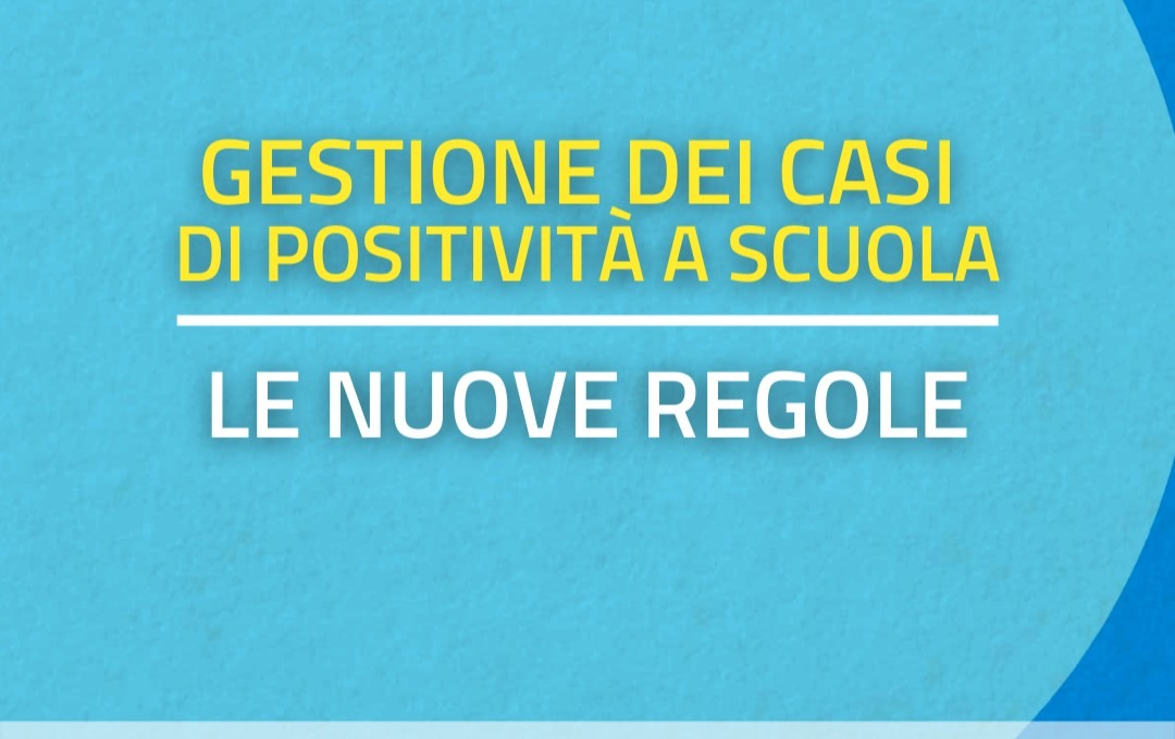 MODALITÀ DI GESTIONE DEI CASI DI POSITIVITÀ DA SARS-COV-2